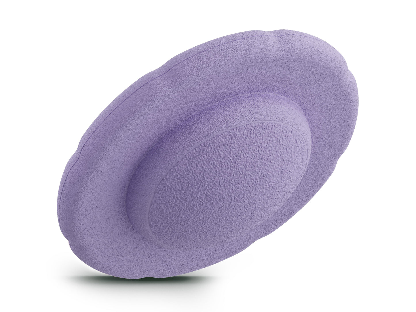 light purple balance board. stackable with the classic pebblestones. White Background.