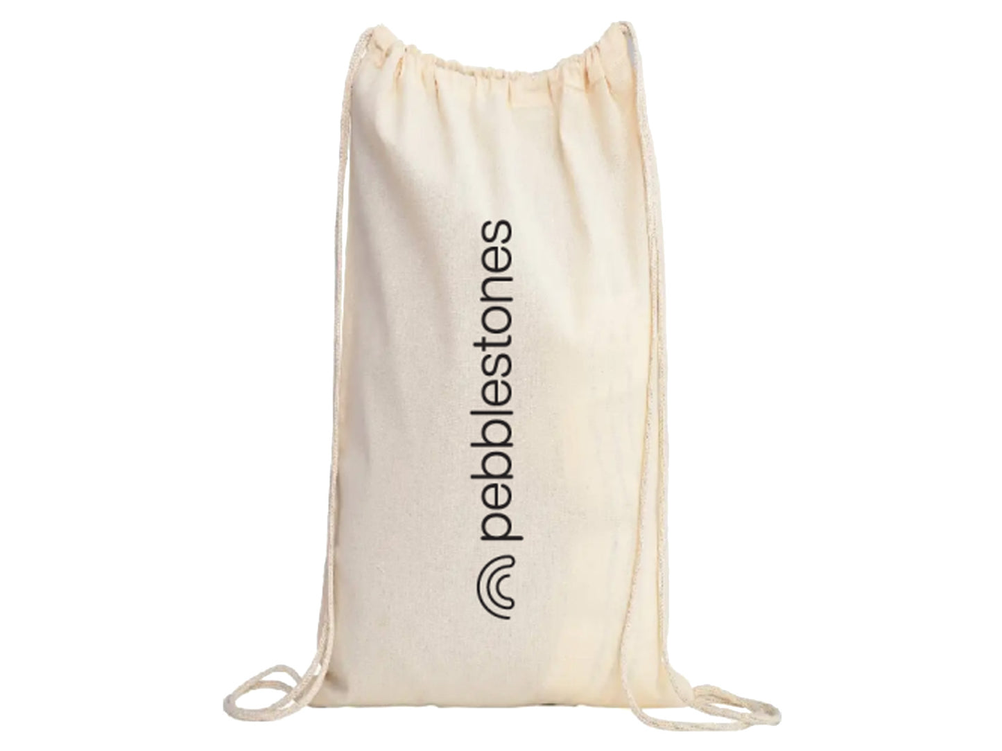 drawstring backpack holds a set of 3 stepping stones for organization purposes. postable, easy to carry and lightweight. Stapelstein stacking stones in a bag for kids to carry with them everywhere they go.