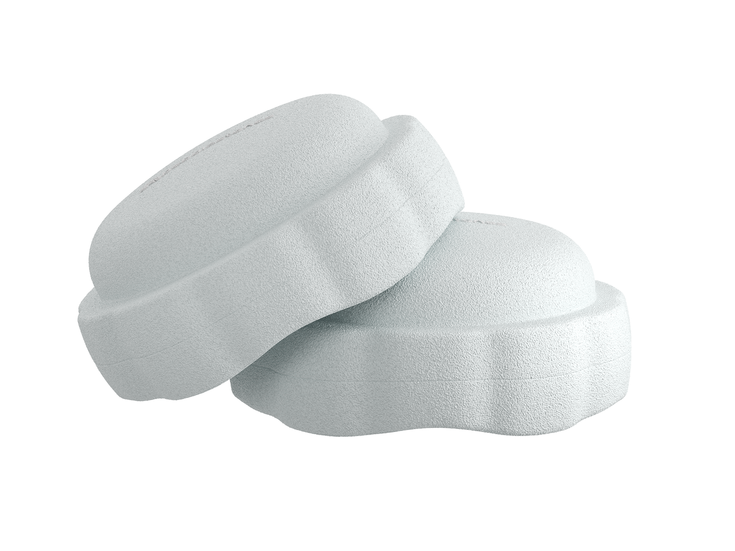 set of 2 blank Pebblestones. with 16 different color options of your choice, customize and create your own set of 2 versatile fun stacking stones, stepping stones made out of lightweight Expended Polypropylene foam for kids for movement, open ended play, active learning, creativity, exercise, social development, motor development, cognitive development. can be combined with the balance board.