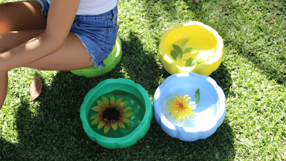 Colorful fun versatile stacking stones, stepping stones made out of lightweight Expended Polypropylene foam for kids for movement, open ended play, active learning, creativity, exercise, social development, motor development, cognitive development. can be combined with the balance board