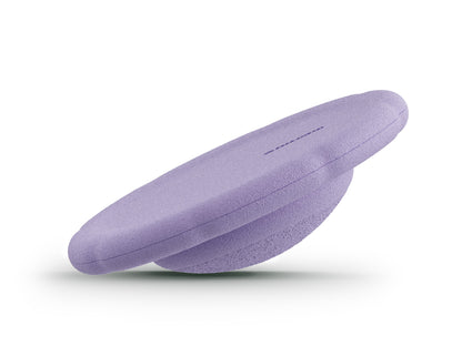 light purple balance board. stackable with the classic pebblestones. White Background.