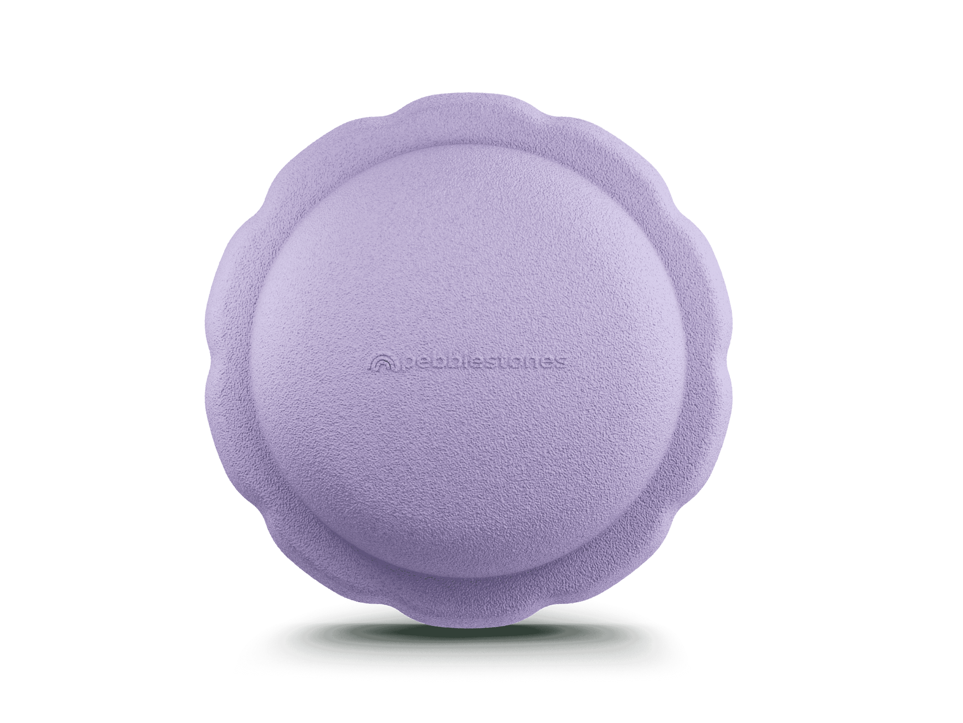 Light purple color single versatile fun stacking stone, stepping stone made out of lightweight Expended Polypropylene foam for kids for movement, open ended play, active learning, creativity, exercise, social development, motor development, cognitive development. can be combined with the balance board.